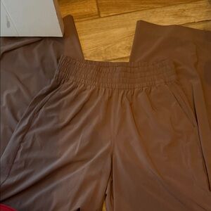 Vuori Chocolate Brown Wide-Leg Lounge Pants Villa M